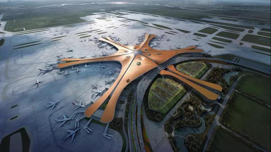 作为献礼新中国70周年的国家标志性工程,北京大兴机场造就举世震惊